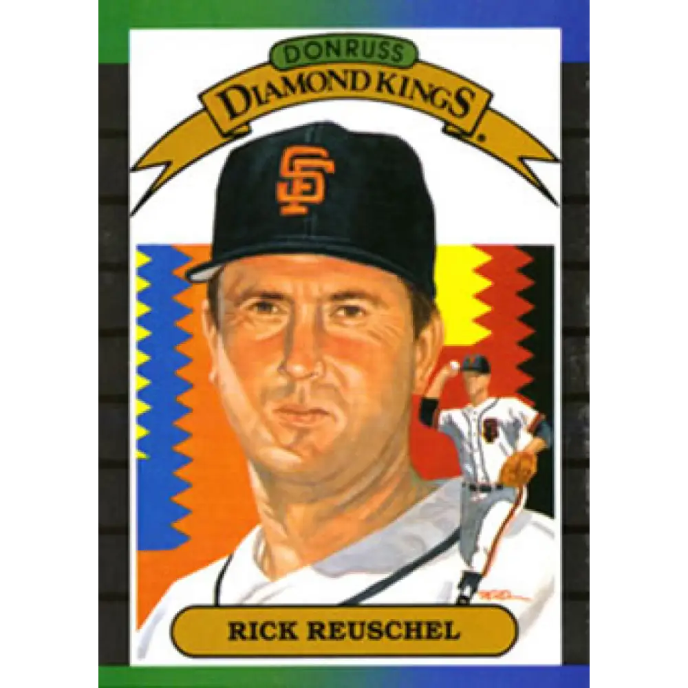 1989 Donruss #11 Rick Reuschel DK NM-MT San Francisco Giants Baseball Card Image 1