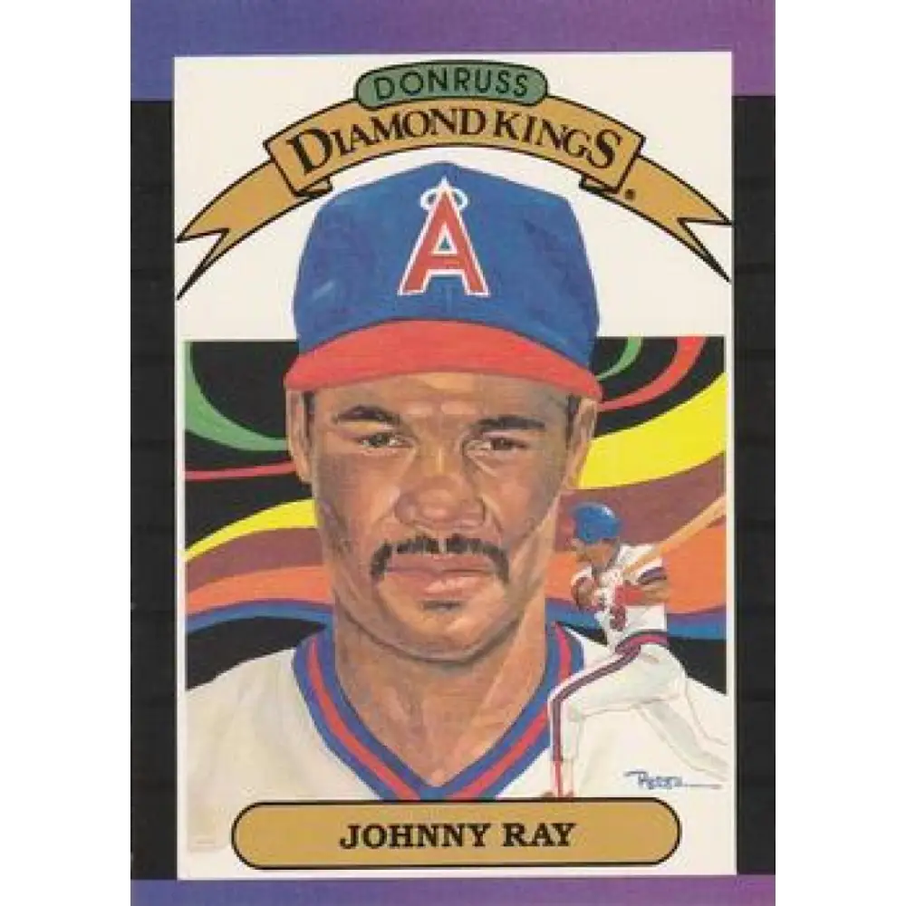 1989 Donruss #12 Johnny Ray DK NM-MT California Angels Baseball Card Image 1