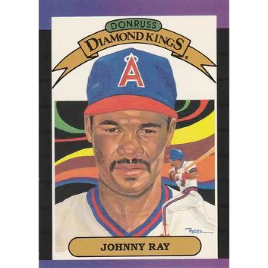 1989 Donruss #12 Johnny Ray DK NM-MT California Angels Baseball Card Image 1