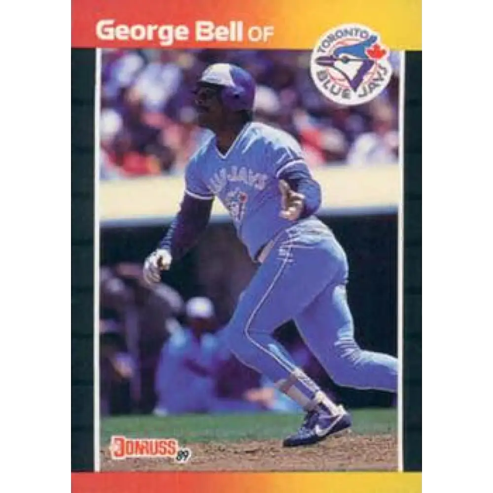 1989 Donruss #149 George Bell NM-MT Toronto Blue Jays Baseball Card Image 1