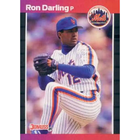 1989 Donruss #171 Ron Darling NM-MT New York Mets Baseball Card Image 1