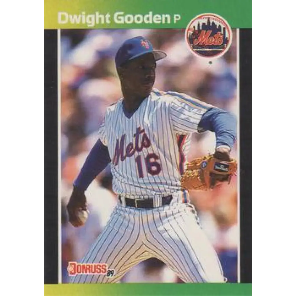 1989 Donruss #270 Dwight Gooden NM-MT New York Mets Baseball Card Image 1