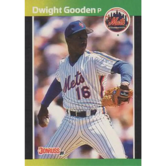 1989 Donruss #270 Dwight Gooden NM-MT New York Mets Baseball Card Image 1