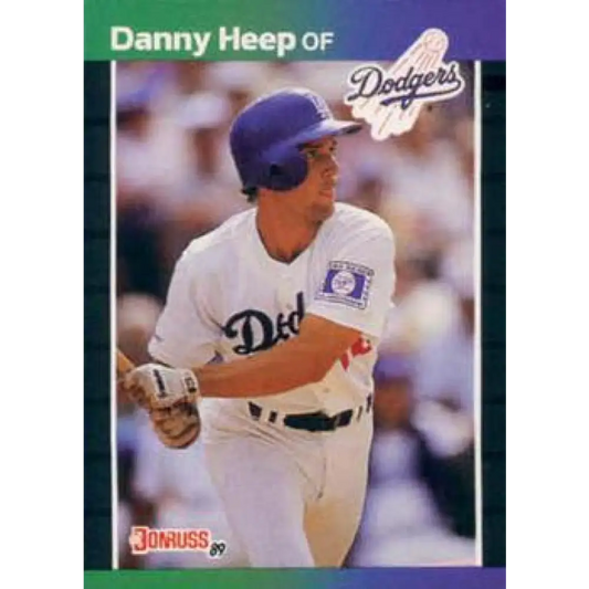 1989 Donruss #368 Danny Heep NM-MT Los Angeles Dodgers Baseball Card Image 1