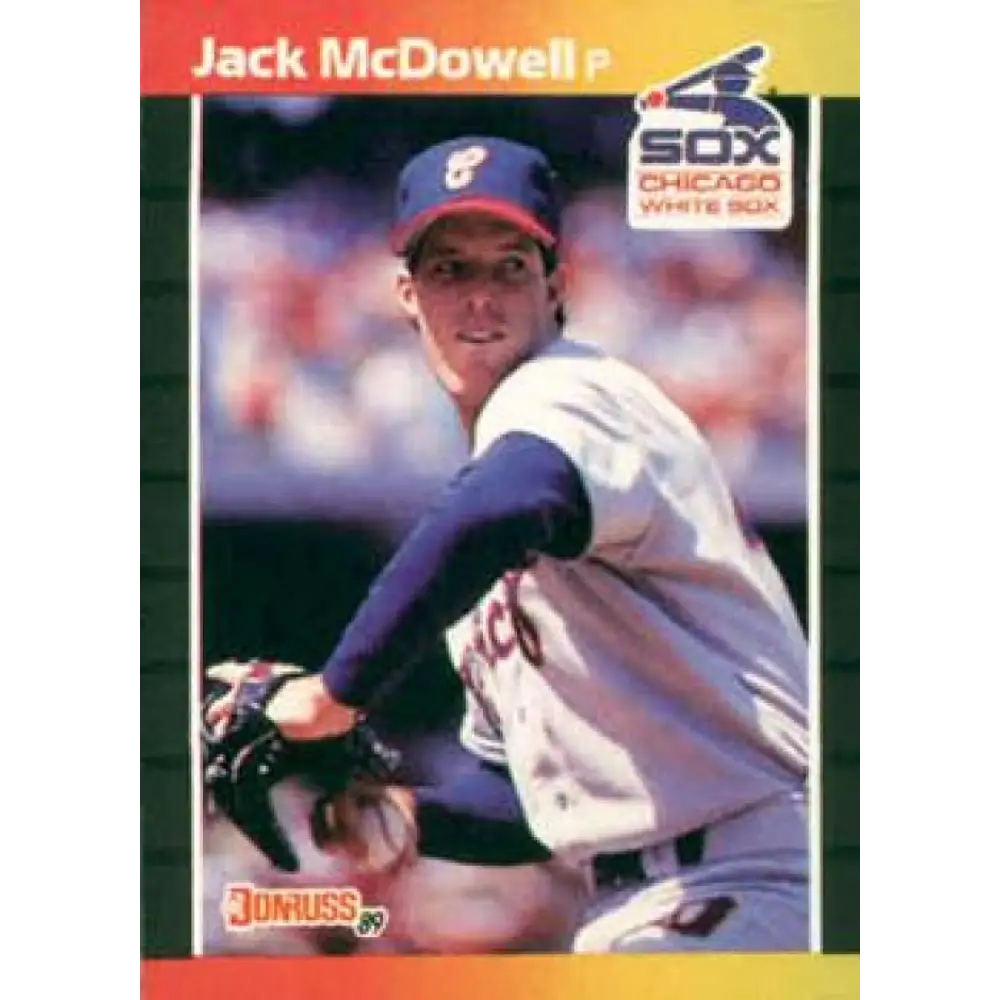 1989 Donruss #531 Jack McDowell DP NM-MT Chicago White Sox Baseball Card Image 1