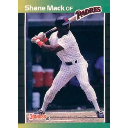 1989 Donruss #538 Shane Mack DP NM-MT San Diego Padres Baseball Card Image 1