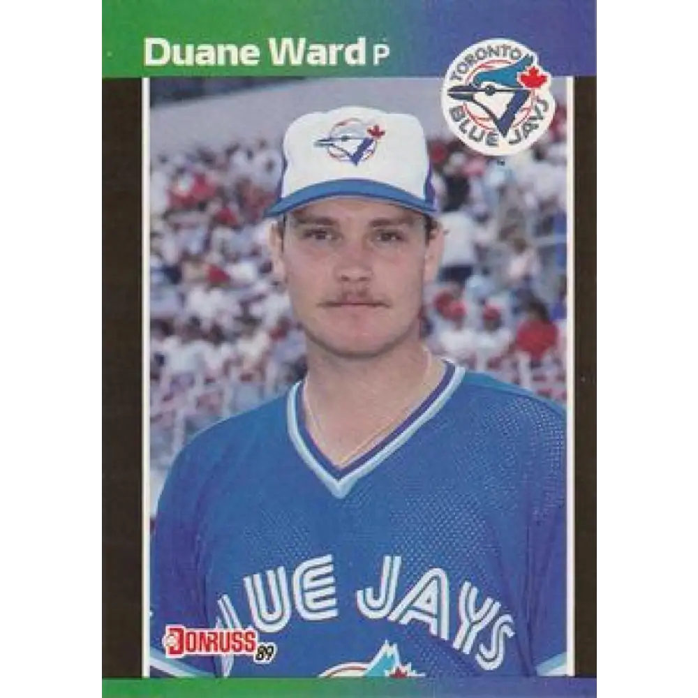 1989 Donruss #543 Duane Ward DP NM-MT Toronto Blue Jays Baseball Card Image 1