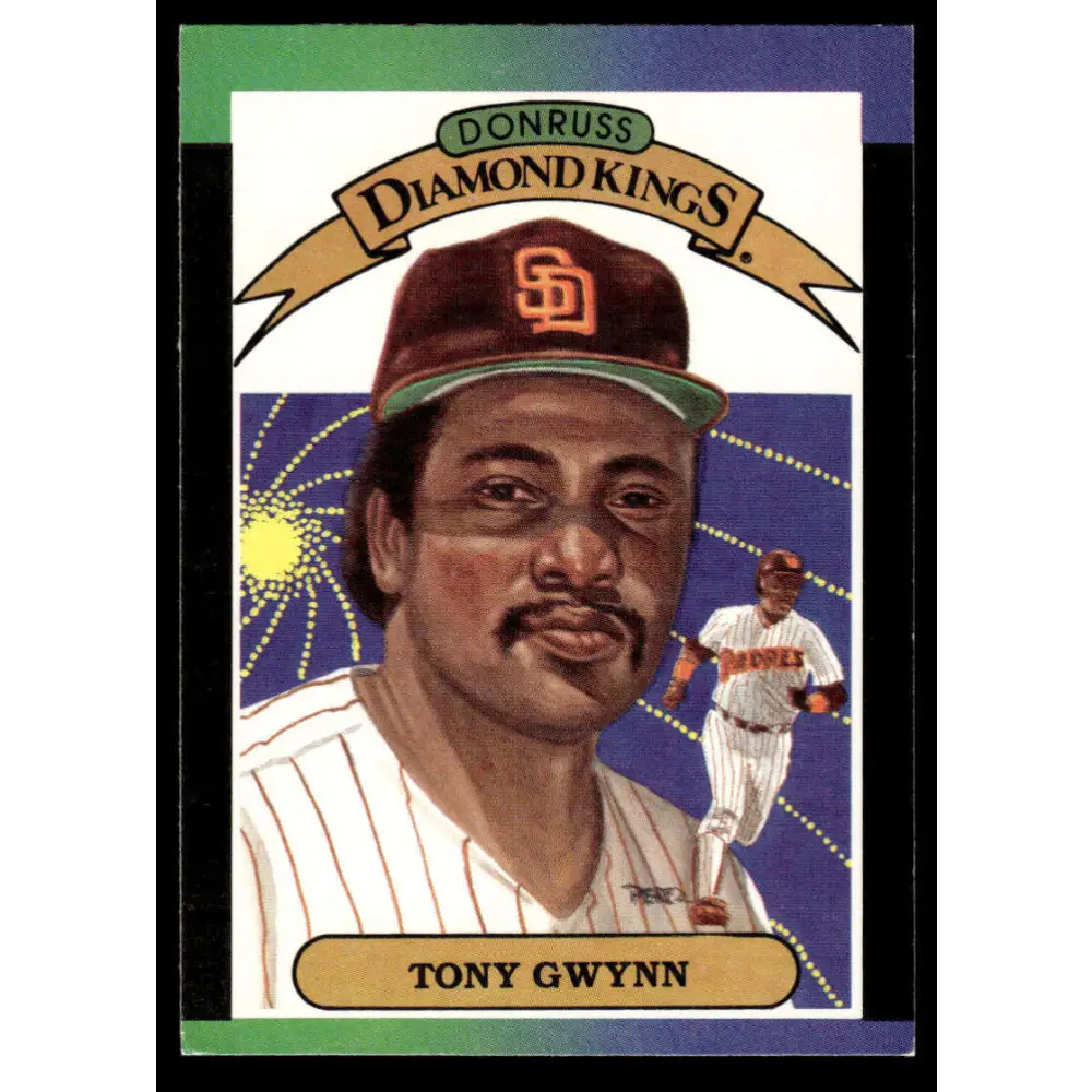 1989 Donruss #6 Tony Gwynn NM/MT San Diego Padres Baseball Card Image 1