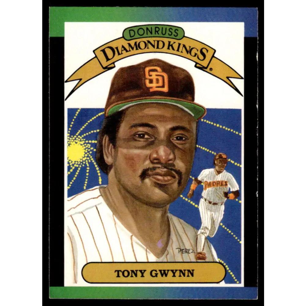 1989 Donruss #6 Tony Gwynn NM/MT San Diego Padres Baseball Card Image 1