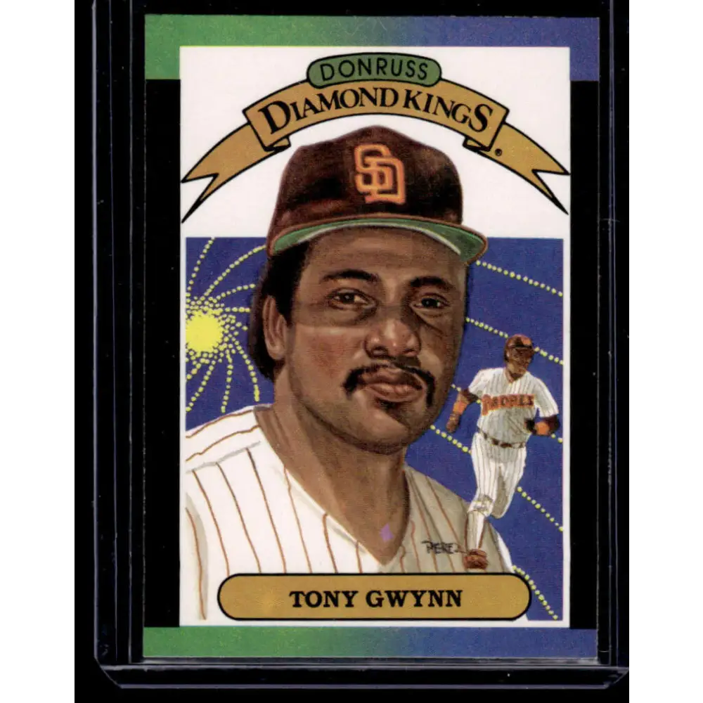 1989 Donruss #6 Tony Gwynn San Diego Padres NM-MT Baseball Card Image 1