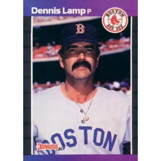 1989 Donruss #633 Dennis Lamp NM-MT Boston Red Sox Baseball Card Image 1