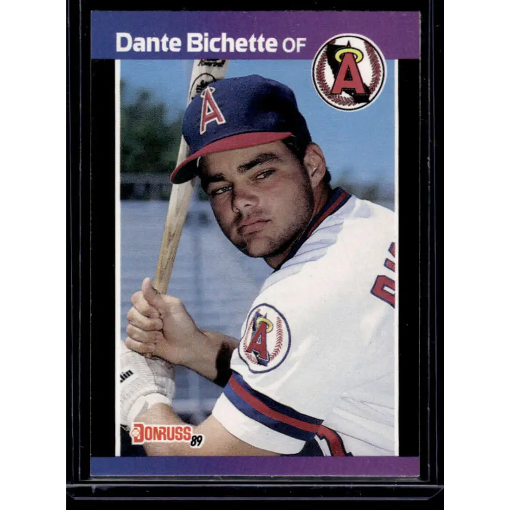 1989 Donruss #634 Dante Bichette California Angels NM-MT Baseball Card Image 1