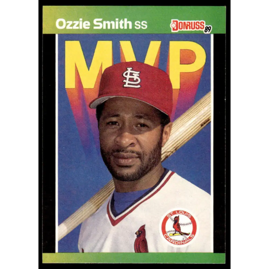1989 Donruss #BC-14 Ozzie Smith EX/NM St. Louis Cardinals Baseball Card Image 1