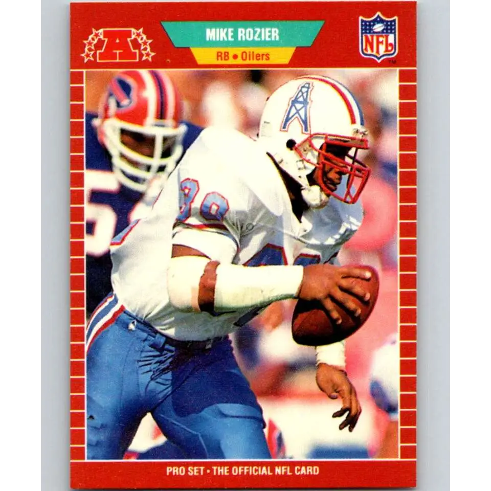 1989 Pro Set #152 Mike Rozier NM-MT Houston Oilers Football Card Image 1