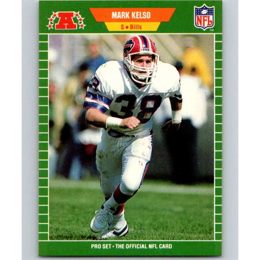 1989 Pro Set #23 Mark Kelso NM-MT Buffalo Bills Football Card Image 1