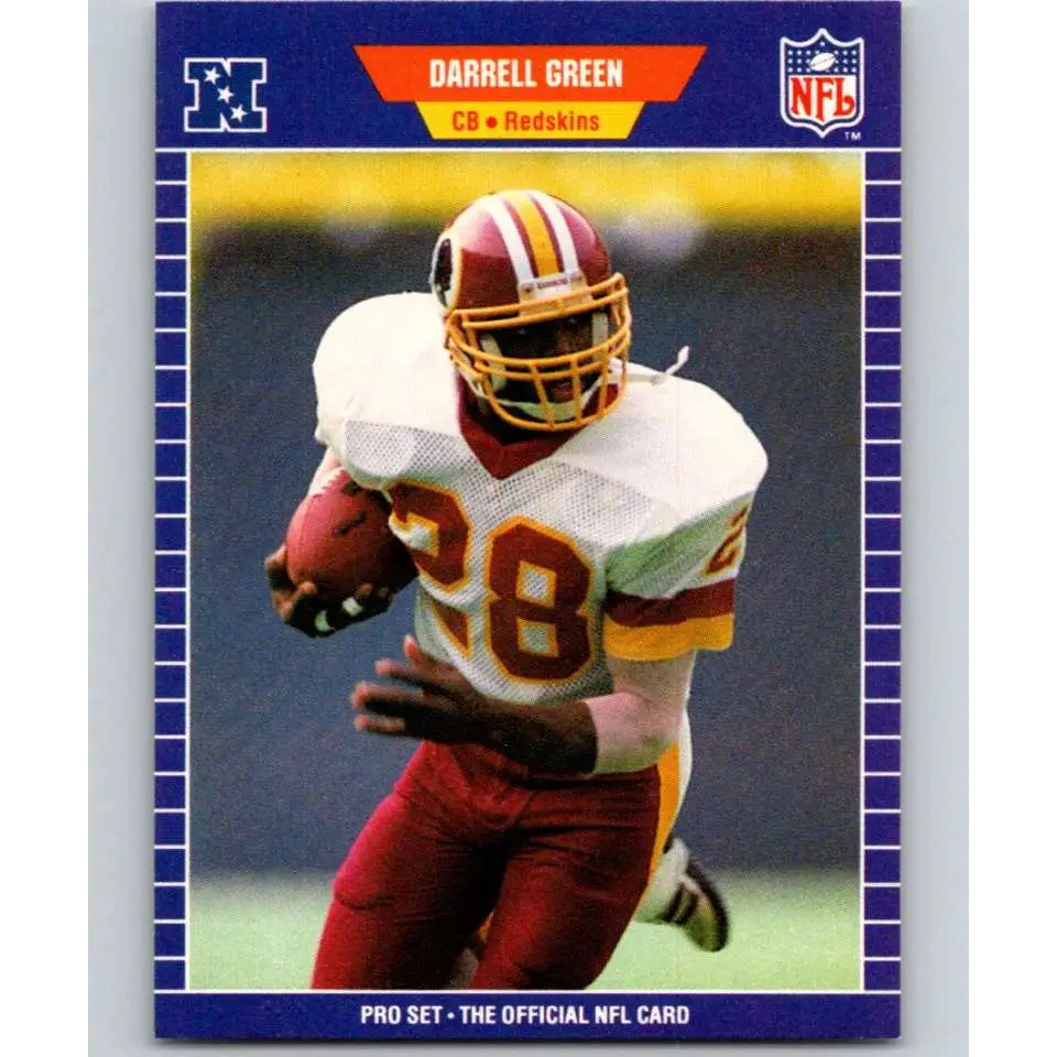 1989 Pro Set #426 Darrell Green NM-MT Washington Redskins Football Card Image 1