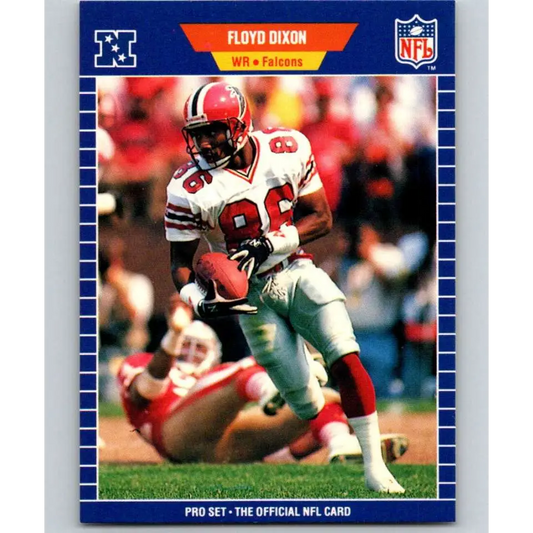 1989 Pro Set #7 Floyd Dixon NM-MT Atlanta Falcons Football Card Image 1
