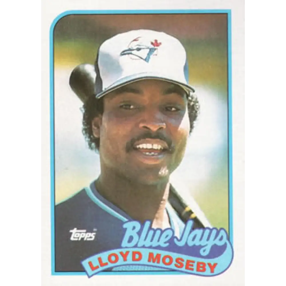 1989 Topps #113 Lloyd Moseby NM-MT Toronto Blue Jays Baseball Card Image 1