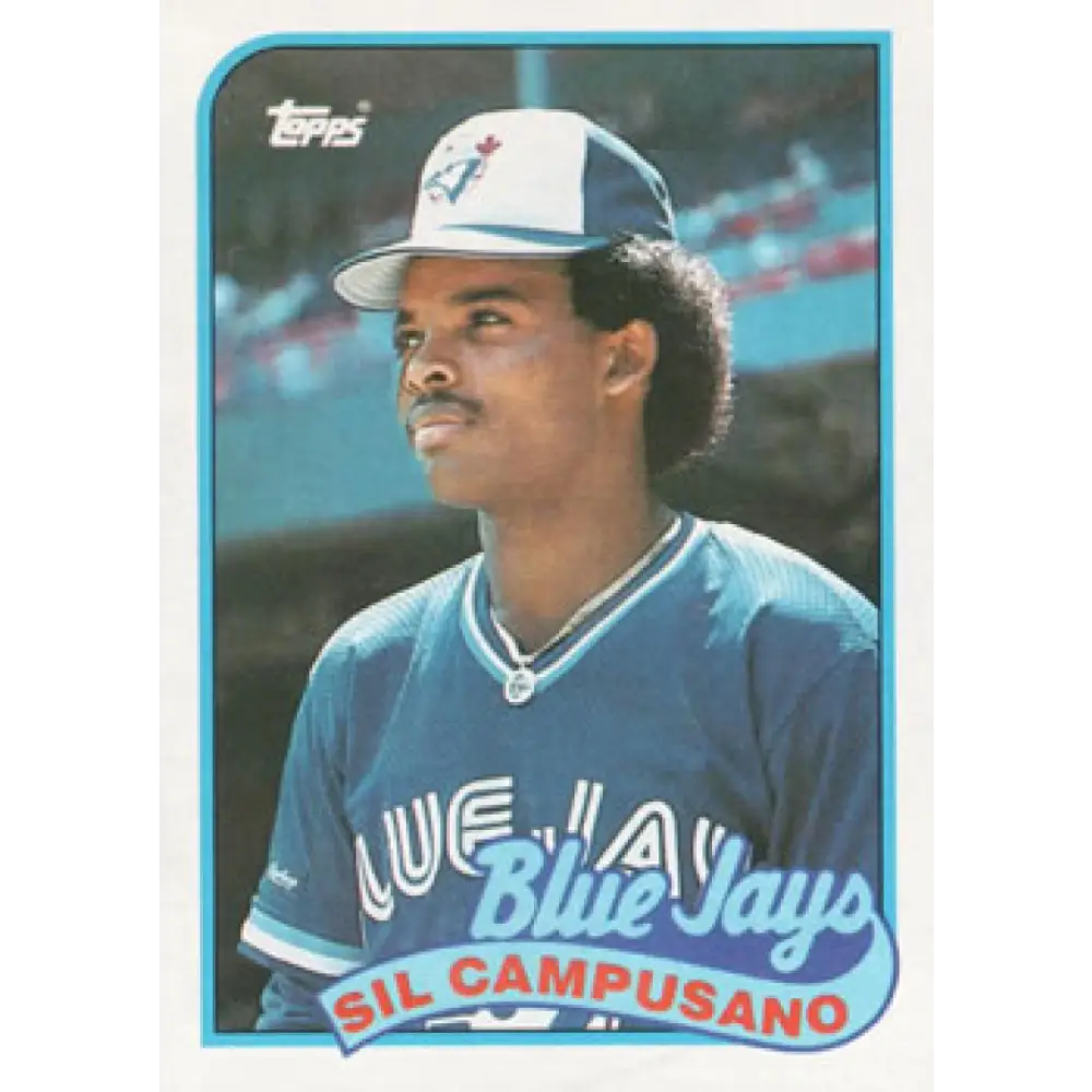 1989 Topps #191 Sil Campusano NM-MT RC Rookie Toronto Blue Jays Baseball Card Image 1
