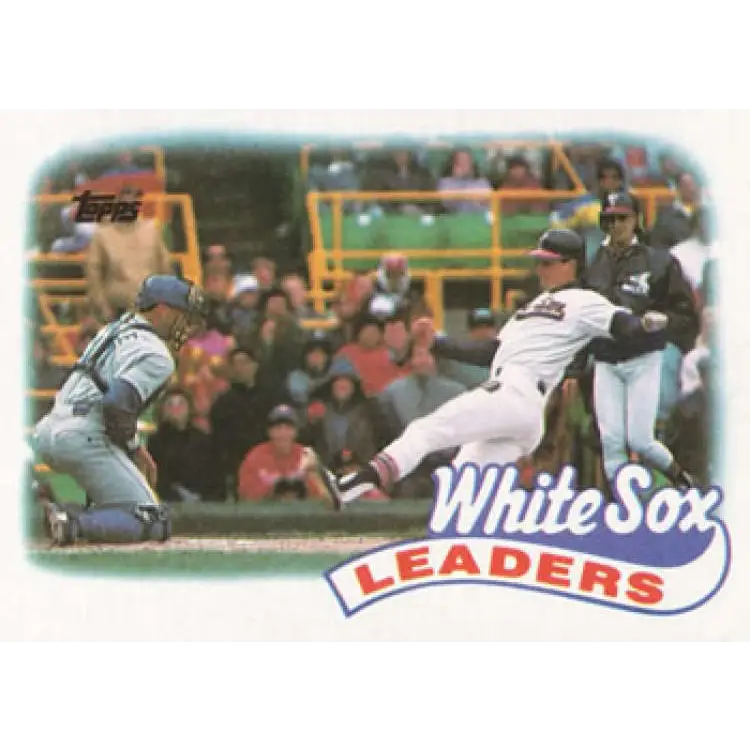 1989 Topps #21 Greg Walker Chicago White Sox TL NM-MT Chicago White Sox Baseball Card Image 1