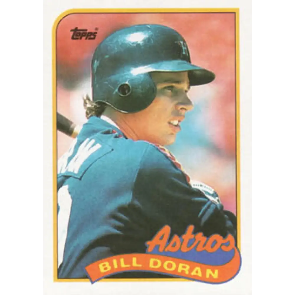 1989 Topps #226 Bill Doran NM-MT Houston Astros Baseball Card Image 1