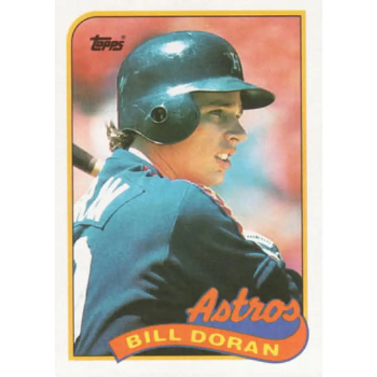 1989 Topps #226 Bill Doran NM-MT Houston Astros Baseball Card Image 1