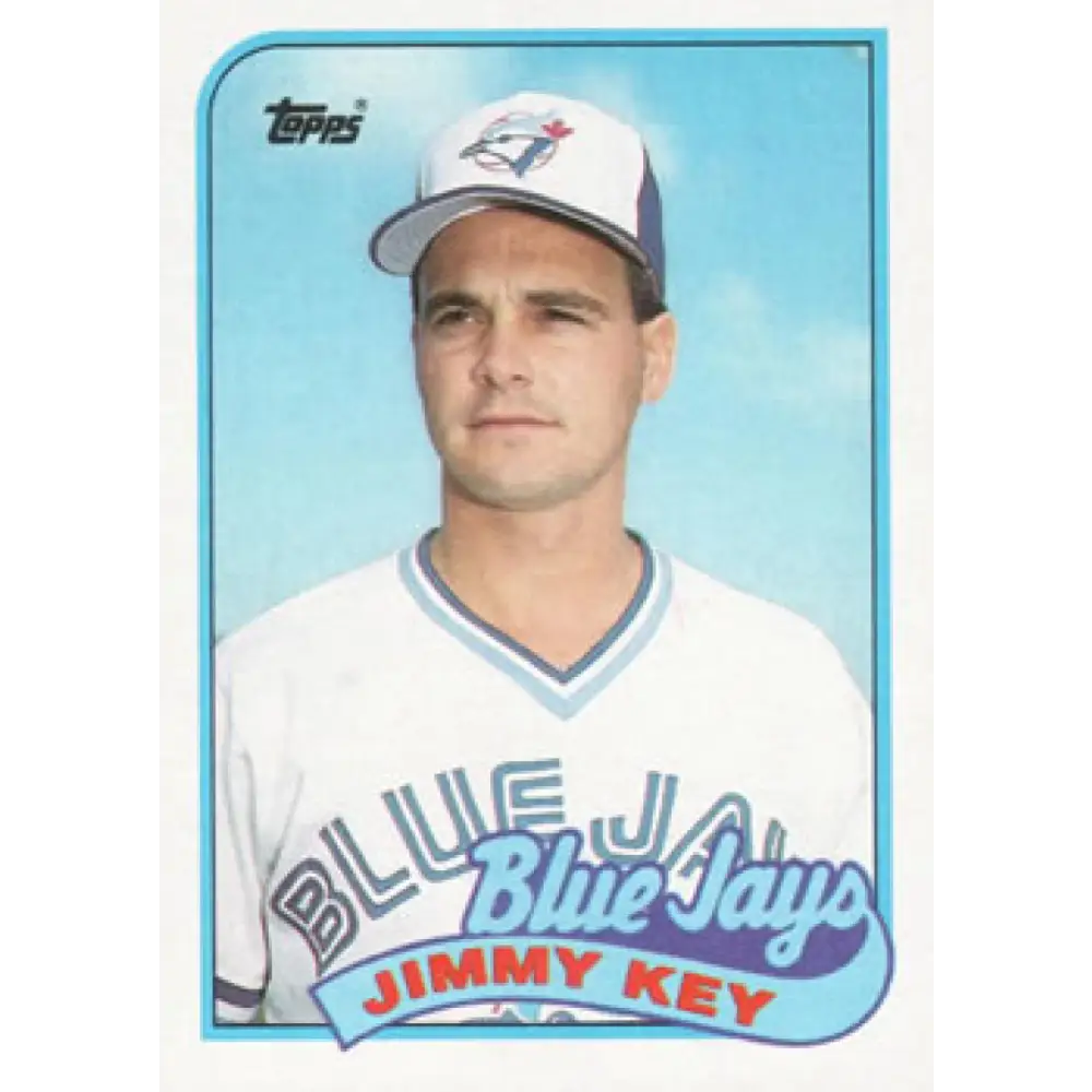 1989 Topps #229 Jimmy Key NM-MT Toronto Blue Jays Baseball Card Image 1