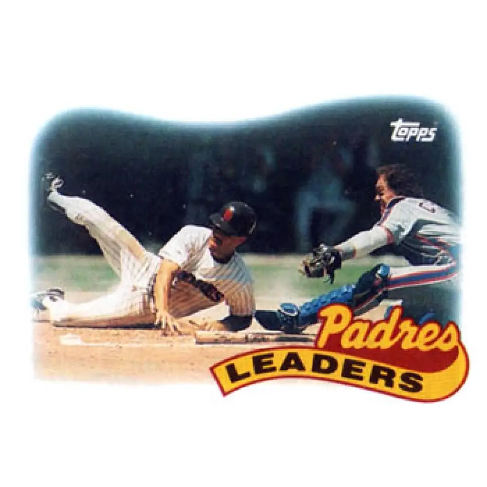 1989 Topps #231 Roberto Alomar San Diego Padres TL NM-MT San Diego Padres Baseball Card Image 1