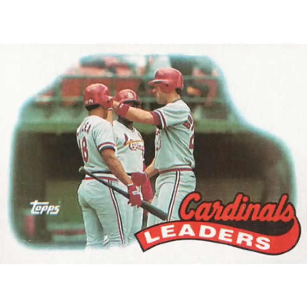 1989 Topps #261 Tom Brunansky St. Louis Cardinals TL NM-MT St. Louis Cardinals Baseball Card Image 1