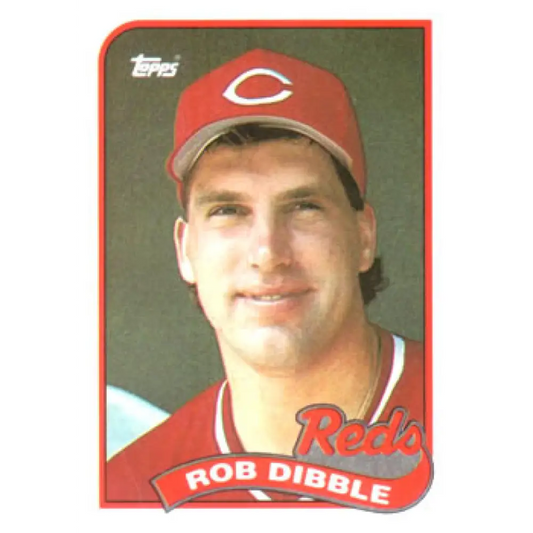 1989 Topps #264 Rob Dibble NM-MT RC Rookie Cincinnati Reds Baseball Card Image 1
