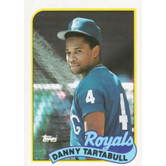 1989 Topps #275 Danny Tartabull UER NM-MT Kansas City Royals Baseball Card Image 1
