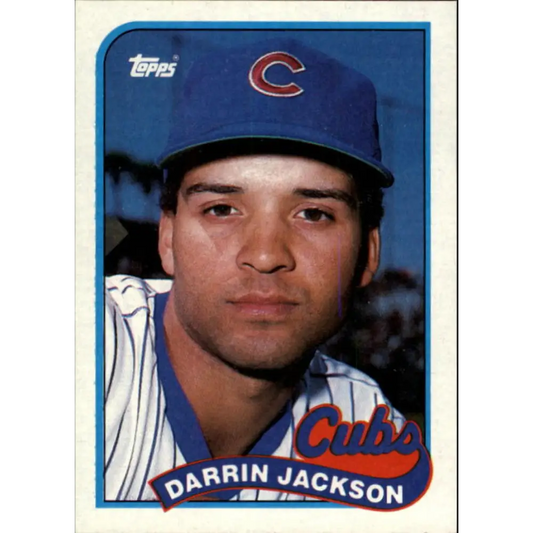 1989 Topps #286 Darrin Jackson NM-MT Chicago Cubs Baseball Card Image 1