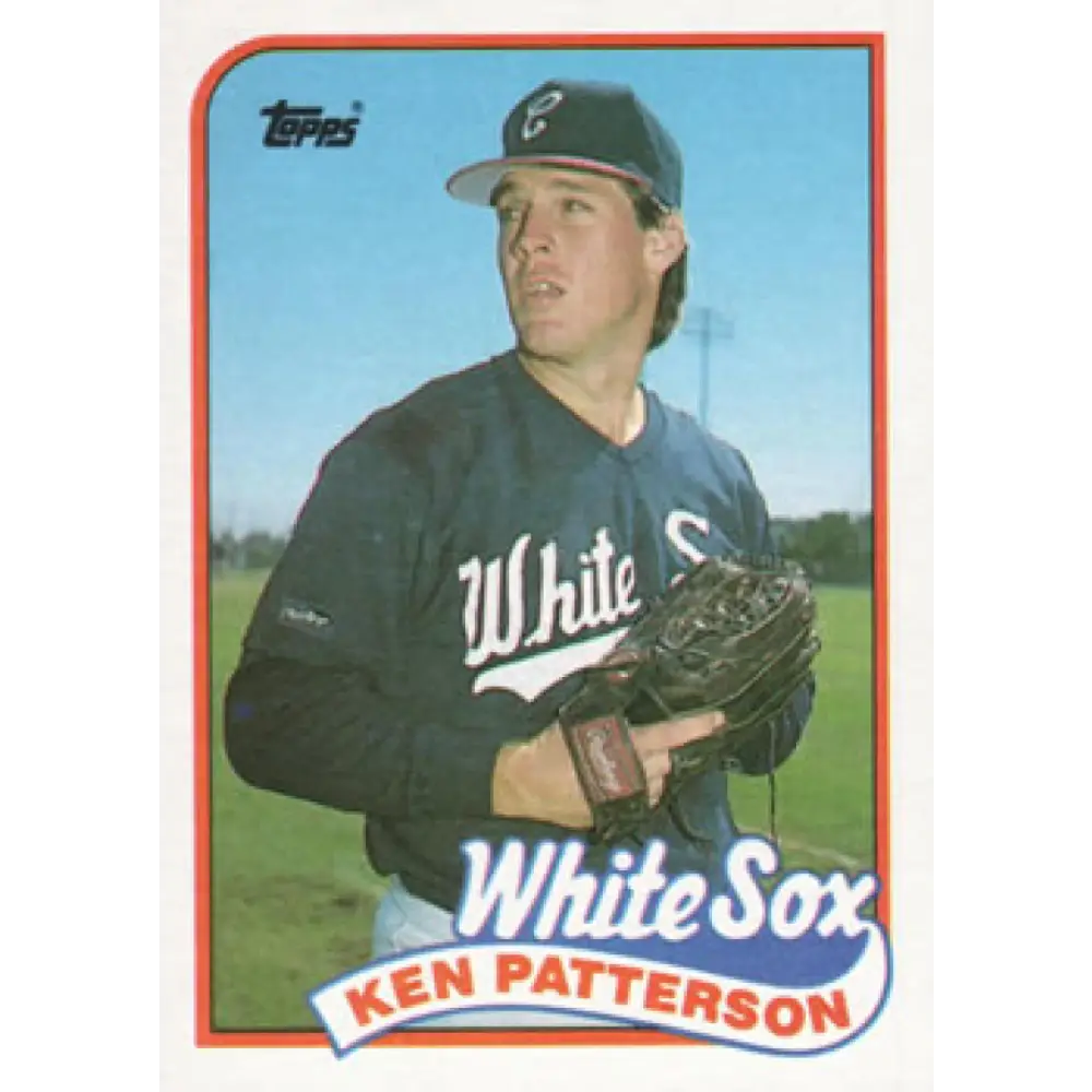 1989 Topps #434 Ken Patterson NM-MT Chicago White Sox Baseball Card Image 1