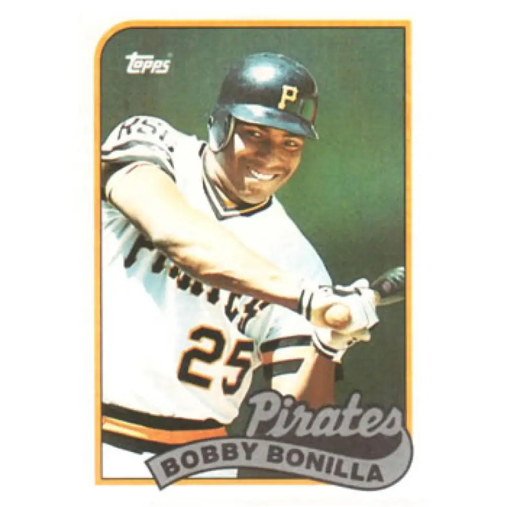 1989 Topps #440 Bobby Bonilla NM-MT Pittsburgh Pirates Baseball Card Image 1