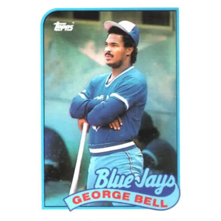 1989 Topps #50 George Bell NM-MT Toronto Blue Jays Baseball Card Image 1