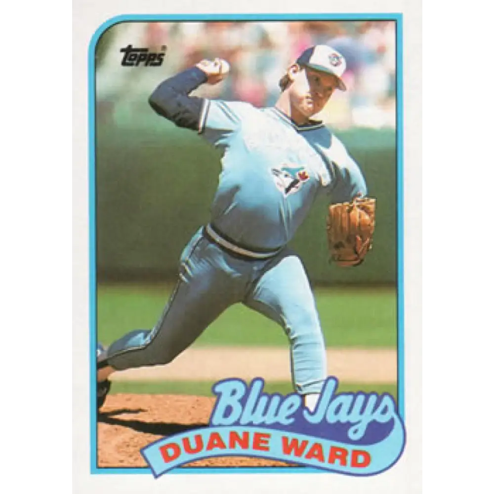 1989 Topps #502 Duane Ward NM-MT Toronto Blue Jays Baseball Card Image 1