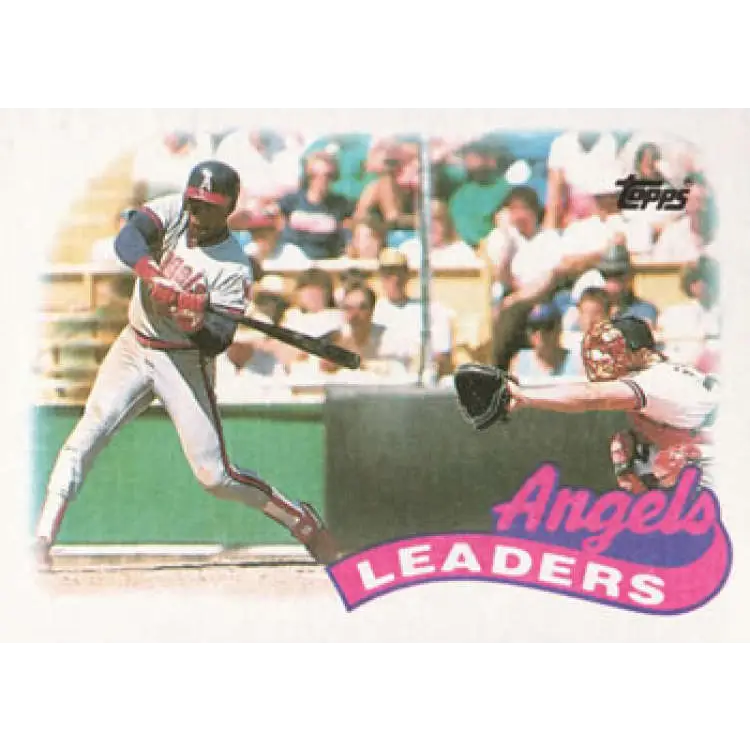 1989 Topps #51 Chili Davis California Angels TL NM-MT California Angels Baseball Card Image 1