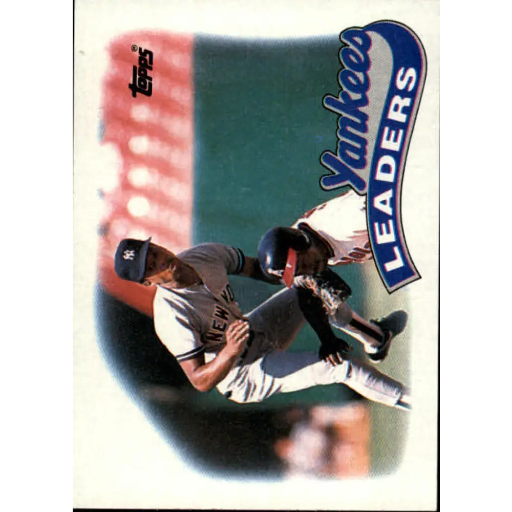 1989 Topps #519 Willie Randolph New York Yankees TL NM-MT New York Yankees Baseball Card Image 1