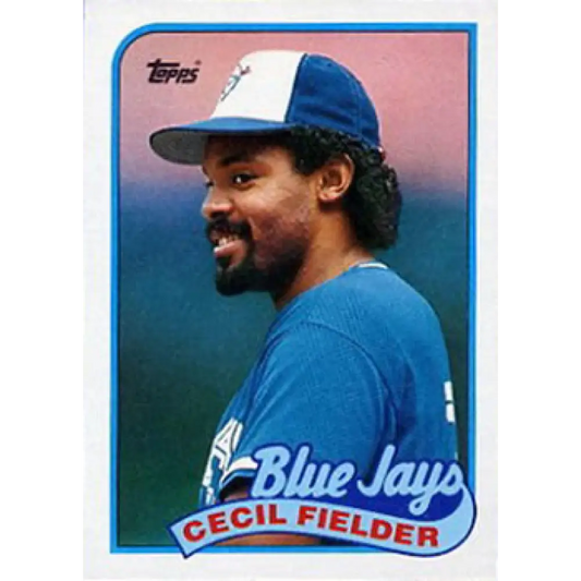 1989 Topps #541 Cecil Fielder NM-MT Toronto Blue Jays Baseball Card Image 1