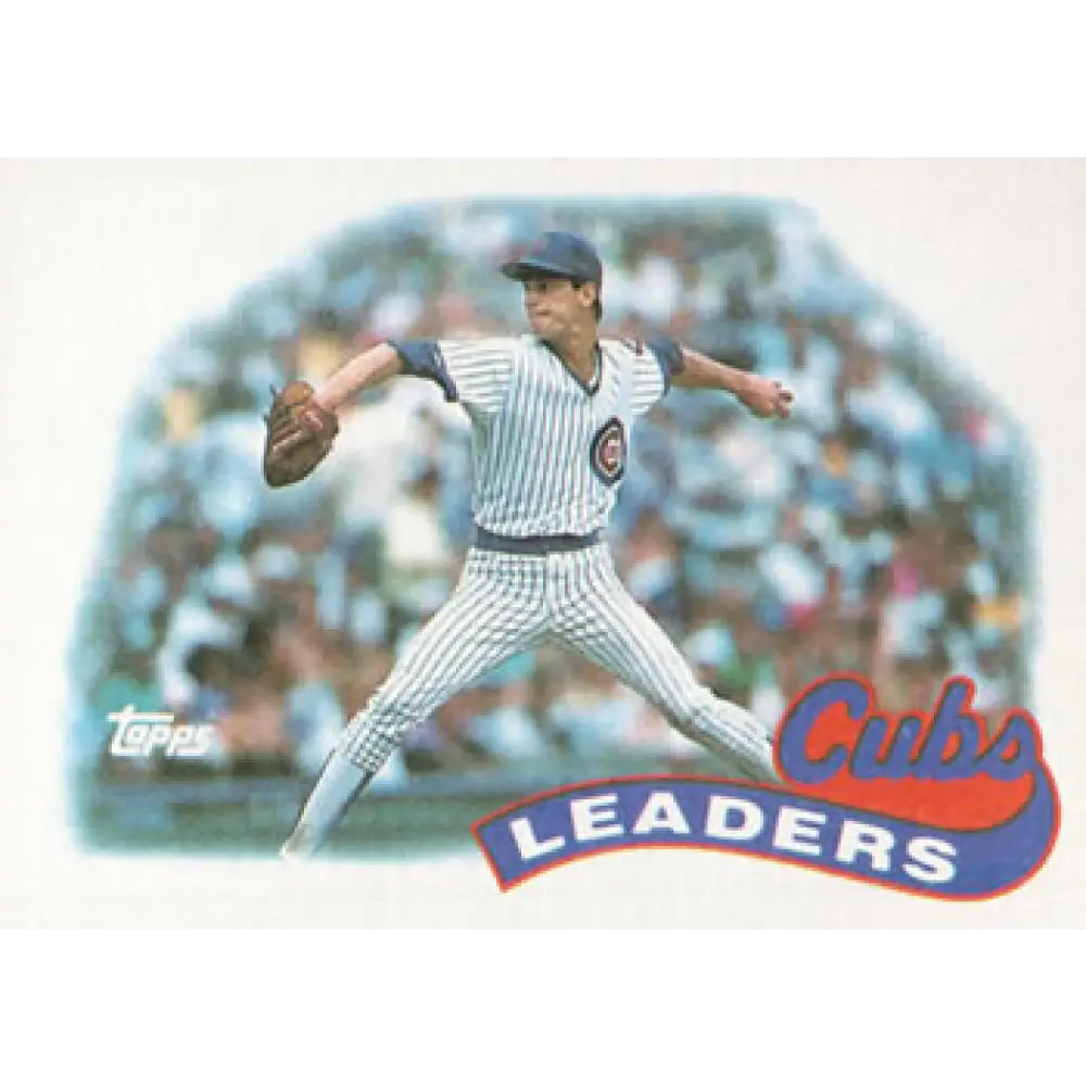 1989 Topps #549 Jamie Moyer Chicago Cubs TL NM-MT Chicago Cubs Baseball Card Image 1
