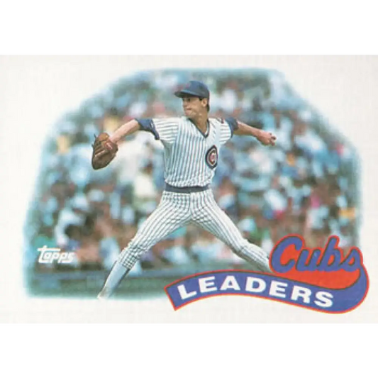 1989 Topps #549 Jamie Moyer Chicago Cubs TL NM-MT Chicago Cubs Baseball Card Image 1