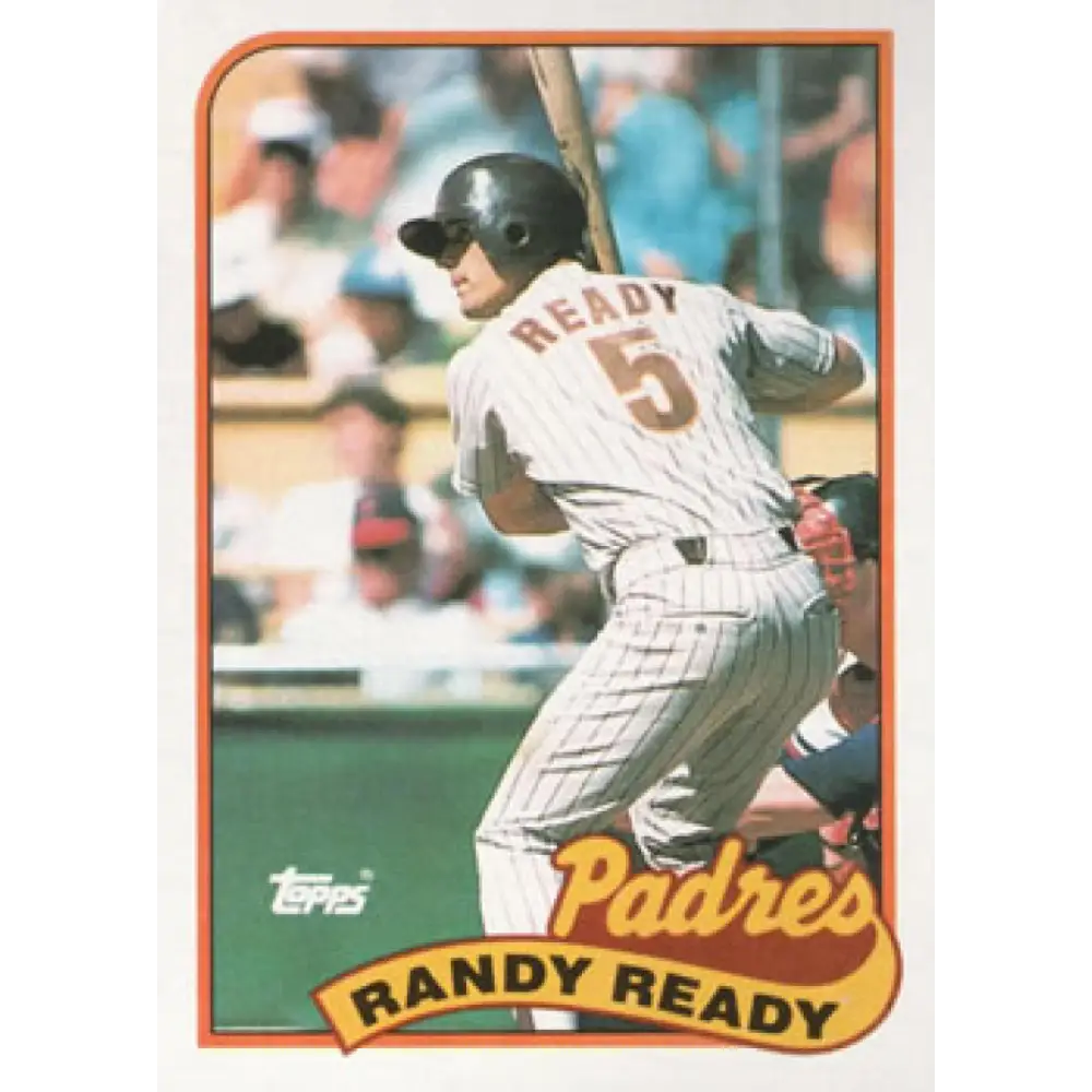 1989 Topps #551 Randy Ready NM-MT San Diego Padres Baseball Card Image 1