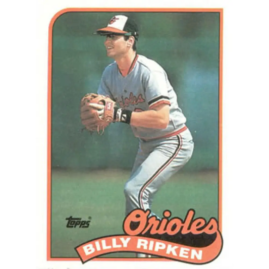 1989 Topps #571 Billy Ripken NM-MT Baltimore Orioles Baseball Card Image 1