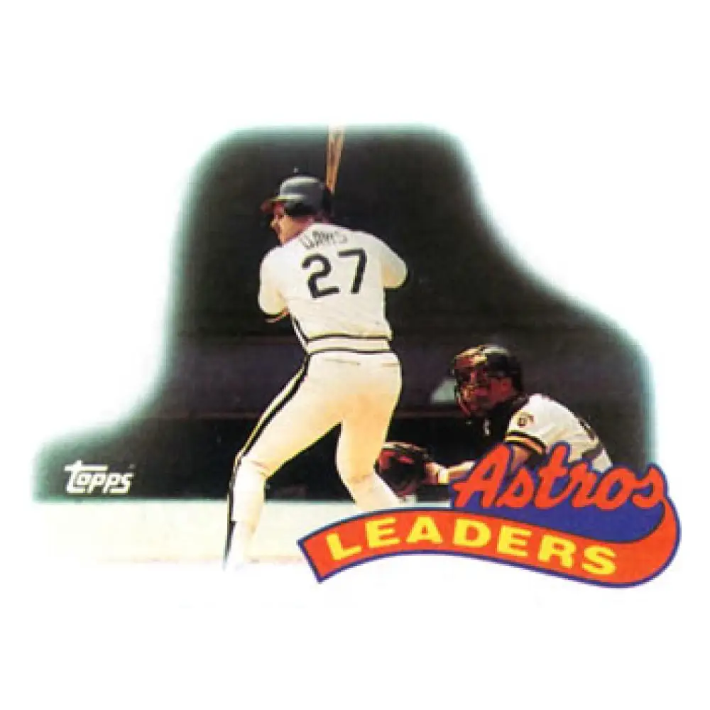 1989 Topps #579 Glenn Davis Houston Astros TL NM-MT Houston Astros Baseball Card Image 1