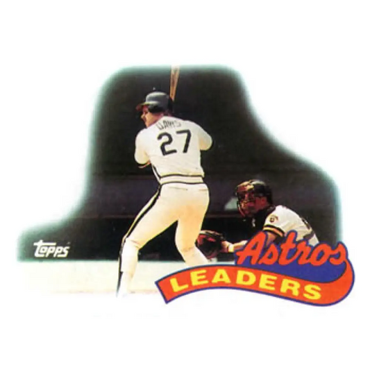 1989 Topps #579 Glenn Davis Houston Astros TL NM-MT Houston Astros Baseball Card Image 1