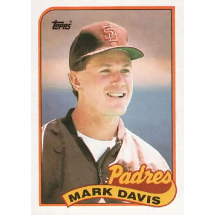 1989 Topps #59 Mark Davis NM-MT San Diego Padres Baseball Card Image 1