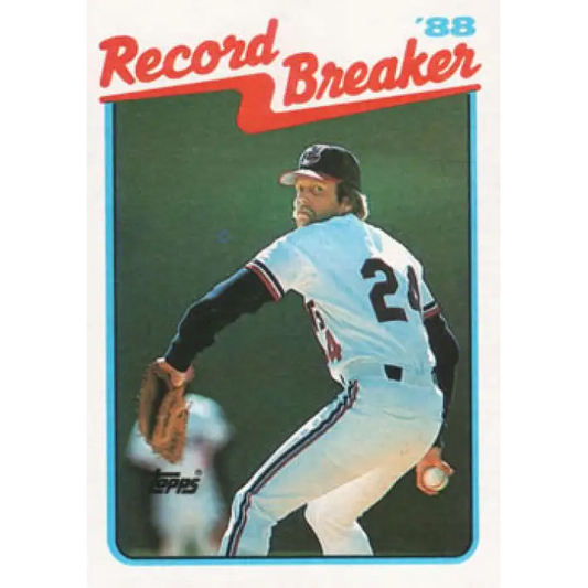 1989 Topps #6 Doug Jones UER RB NM-MT Cleveland Indians Baseball Card Image 1