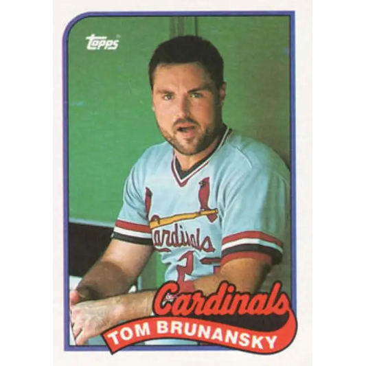 1989 Topps #60 Tom Brunansky NM-MT St. Louis Cardinals Baseball Card Image 1