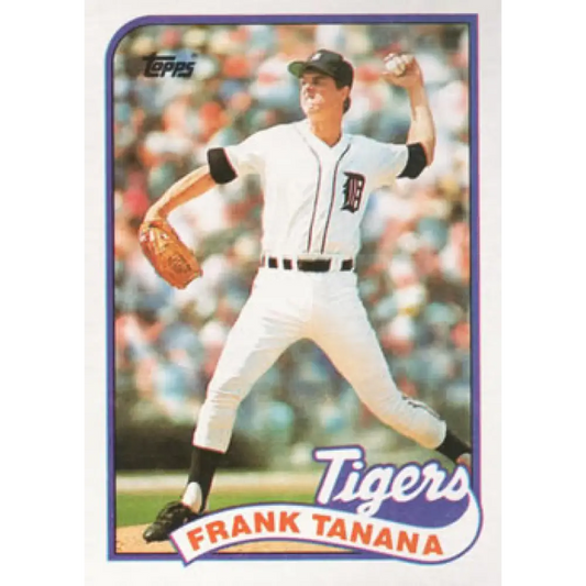 1989 Topps #603 Frank Tanana NM-MT Detroit Tigers Baseball Card Image 1