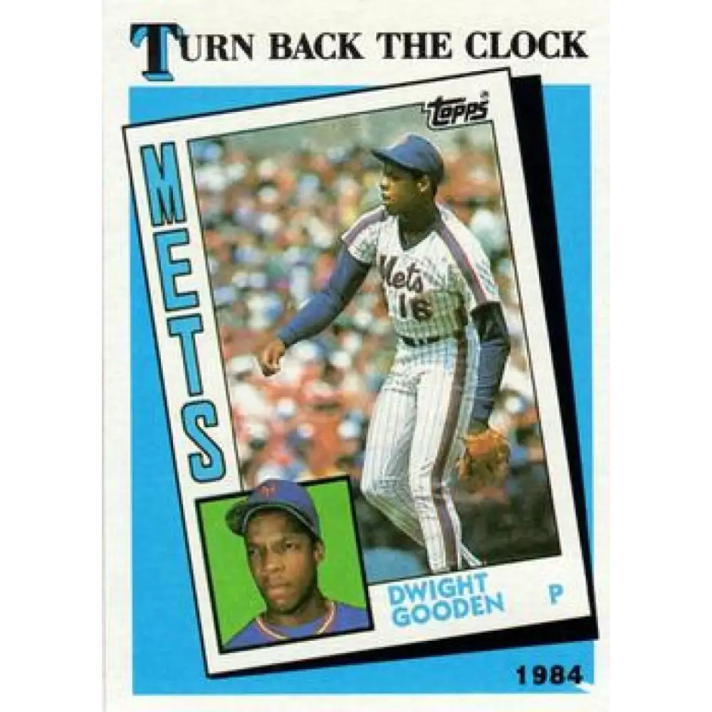 1989 Topps #661 Dwight Gooden NM-MT New York Mets Baseball Card Image 1